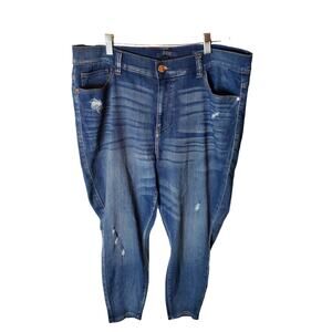 Revery Hi-Rise Skinny Ankle Jeans, 14W